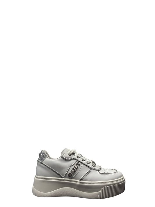 Sneakers donna "Cult" CLW337203 Collezione Primavera/Estate - Bianco e argento