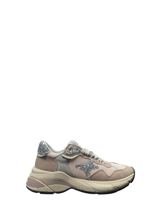 Sneakers donna "AMA BRAND" 4644 Collezione Primavera/Estate 2026 - Cipria multi