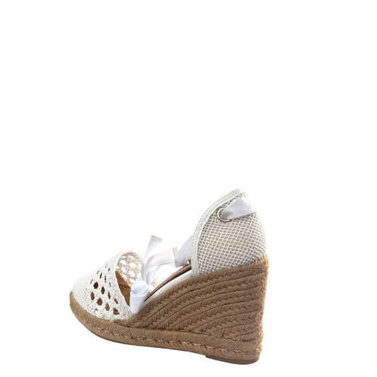 Espadrillas donna "Espadrillas" BARCELLONA W08 Collezione Primavera/Estate 2026 - Bianco