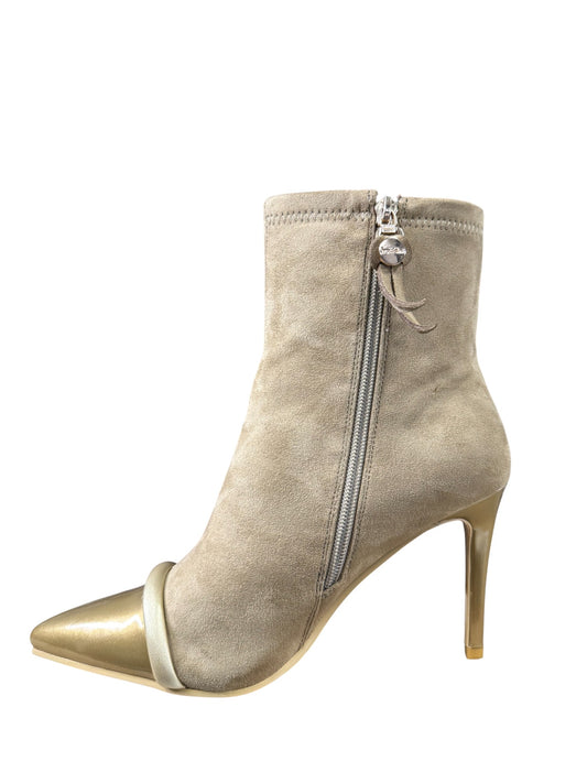 Tronchetti donna "Menbur" L18 Collezione Autunno/Inverno 2025/2026 - Beige e Oro
