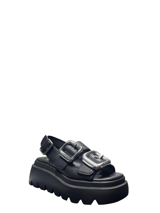 Sandali donna "Steve Madden" TRANSPORTER Collezione Primavera/Estate - Nero