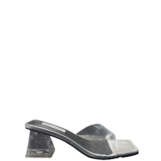 Scalzati donna "Steve Madden" QUINCE Collezione Primavera/Estate - Trasparente e argento