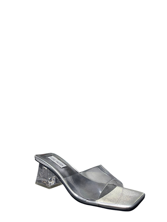 Scalzati donna "Steve Madden" QUINCE Collezione Primavera/Estate - Trasparente e argento