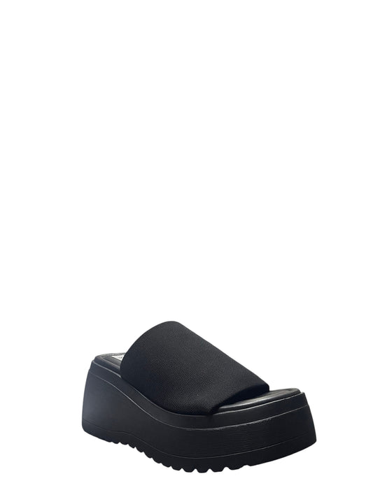 Ciabatte donna "Steve Madden" SCRUNCHY Collezione Primavera/Estate - Nero