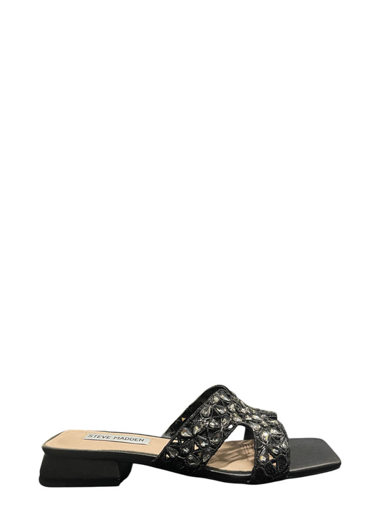 Scalzati donna "Steve Madden" WALLISA Collezione Primavera/Estate 2026 - Nero