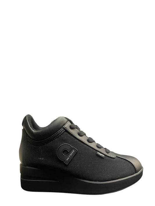 Sneakers donna "Rucoline" Jackie 226 A Leather Collezione Primavera/Estate 2026 - Traforata Nero