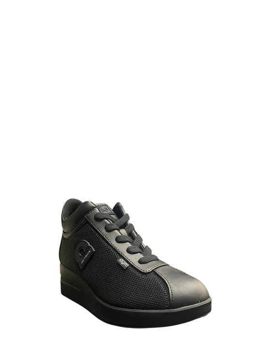 Sneakers donna "Rucoline" Jackie 226 A Leather Collezione Primavera/Estate 2026 - Traforata Nero