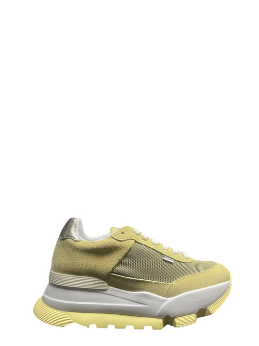 Sneakers donna "Rucoline" Aki 316 Glitter Lam "Collezione Primavera/Estate 2026 - Giallo
