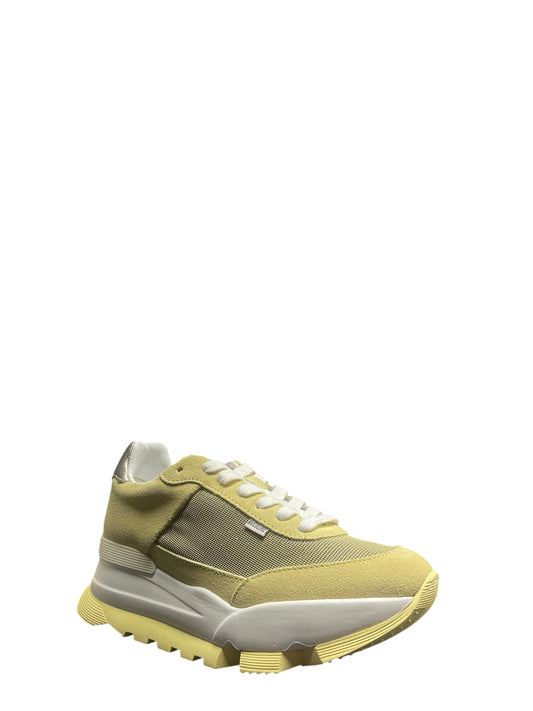 Sneakers donna "Rucoline" Aki 316 Glitter Lam "Collezione Primavera/Estate 2026 - Giallo