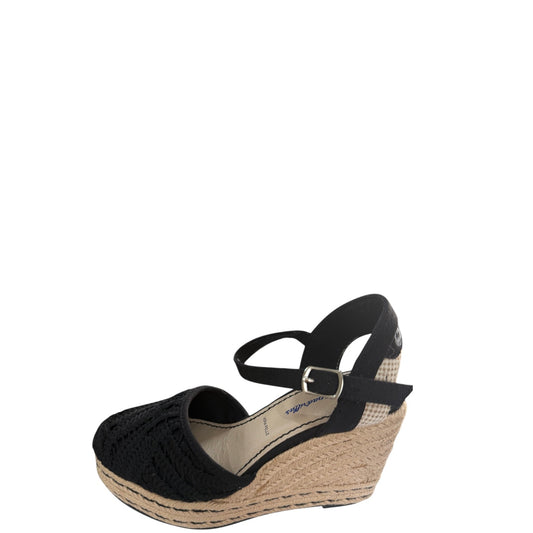 Espadrillas donna "Espadrillas" BARCELLONA W110 Collezione Primavera/Estate 2026 -  Nero e Beige