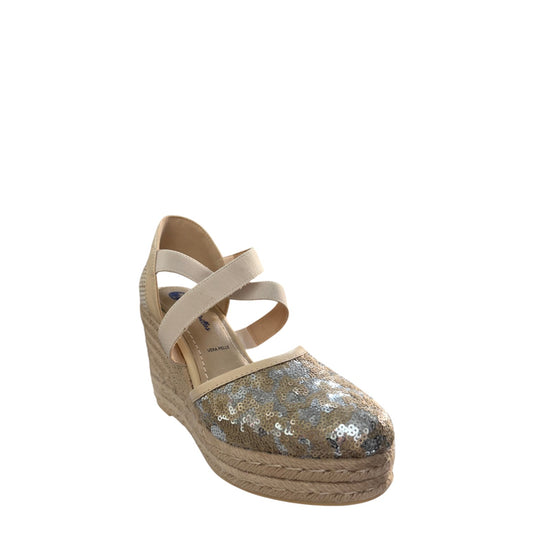 Espadrillas donna "Espadrillas" BARCELLONA W140 Collezione Primavera/Estate 2026 - Crema Multi