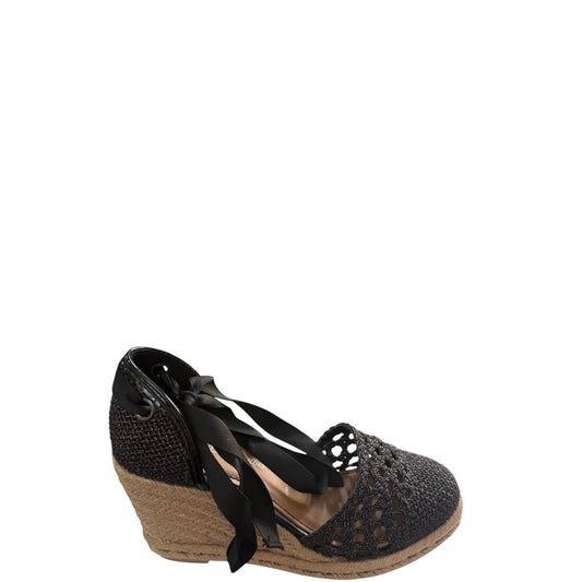 Espadrillas donna "Espadrillas" BARCELLONA W08 Collezione Primavera/Estate 2026 - Nero e Beige
