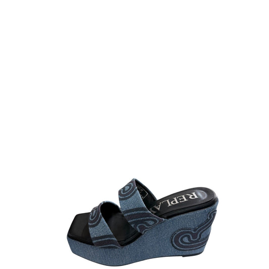 Scalzati donna "Replay" GWP6N.000 Collezione Primavera/Estate 2026 - Denim