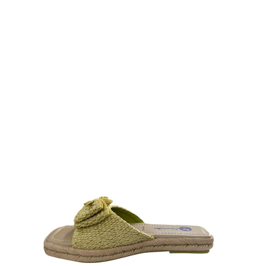 Ciabatte donna "Espadrillas" OVIEDO W130 Collezione Primavera/Estate 2026 - Verde