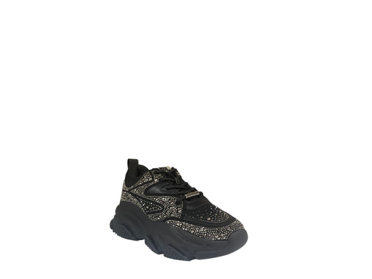 Sneakers donna "Steve Madden" PRIVY Collezione Autunno/Inverno - Nero Glitter