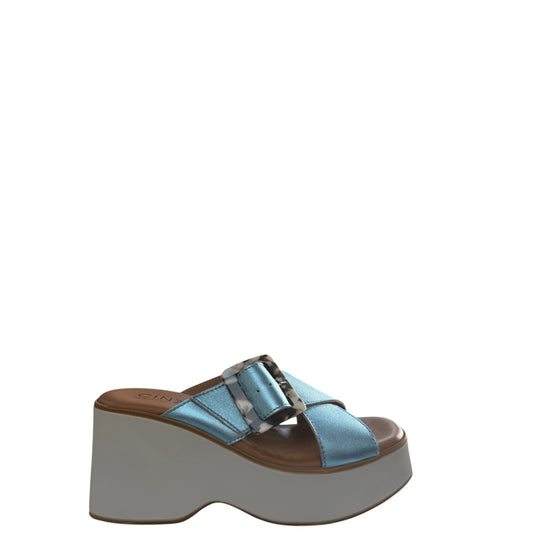 Scalzati donna "Cinzia Soft" TS31285 001 Collezione Primavera/Estate - Azzurro Multi