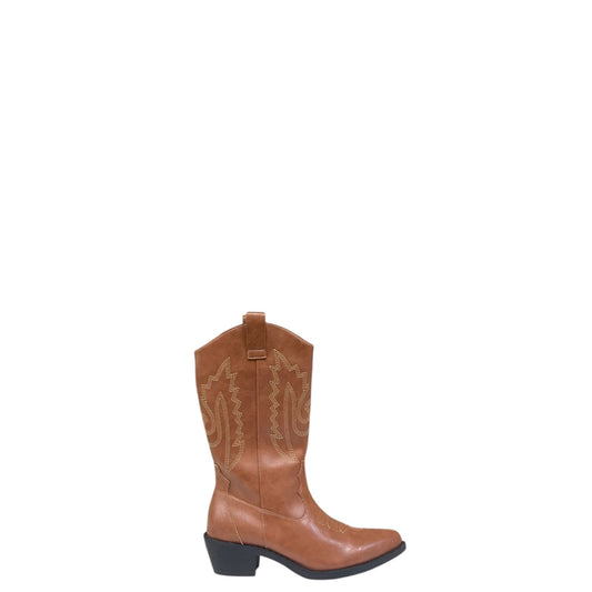 Stivali texano donna "Steve Madden" DELILAHE Collezione Autunno/Inverno - Cuoio