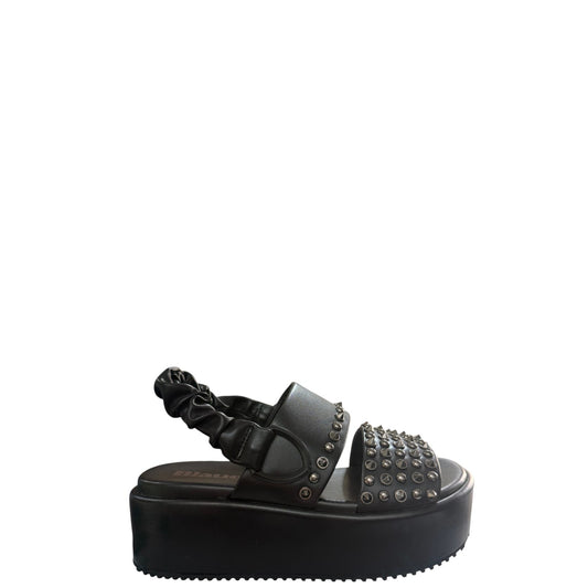 Sandali con zeppa donna "Blauer" S5OPAL04/STU Collezione Primavera/Estate - Nero