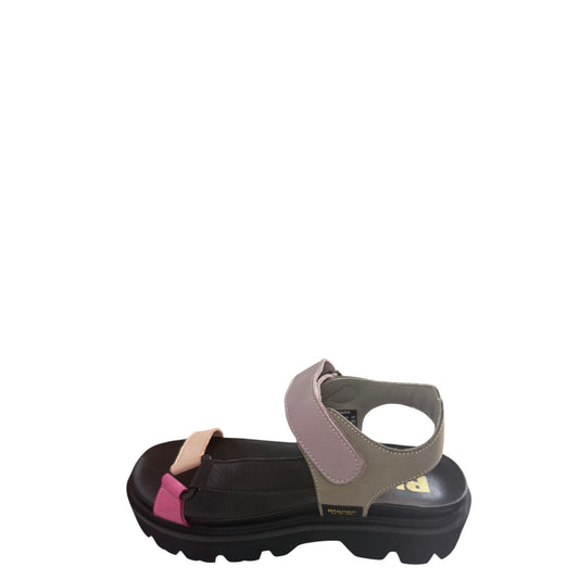 Sandali con zeppa donna "Blauer" S3ELSIE07/LEA Collezione Primavera/Estate - Nero Multi