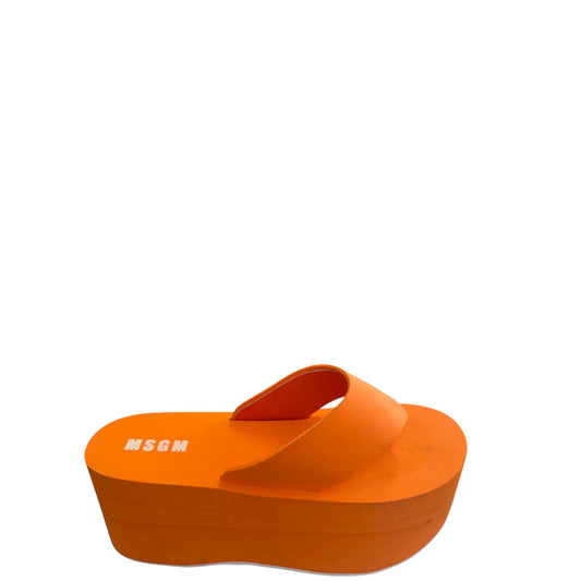 Infradito donna "MSGM" MG13002.009 Collezione Primavera/Estate - Arancione