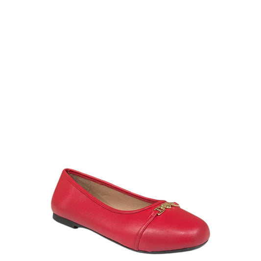 Ballerine donna "Love Moschino" JA11081GN1IE0500 Collezione Autunno/Inverno - Rosso