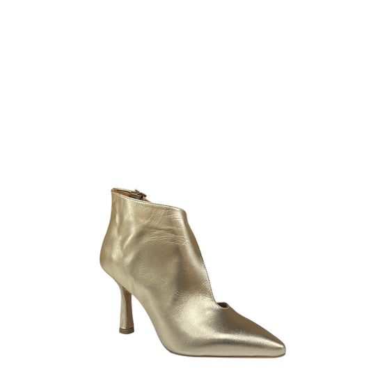 Tronchetti donna "Noa A." GABRY Collezione Autunno/Inverno laminato - Platino