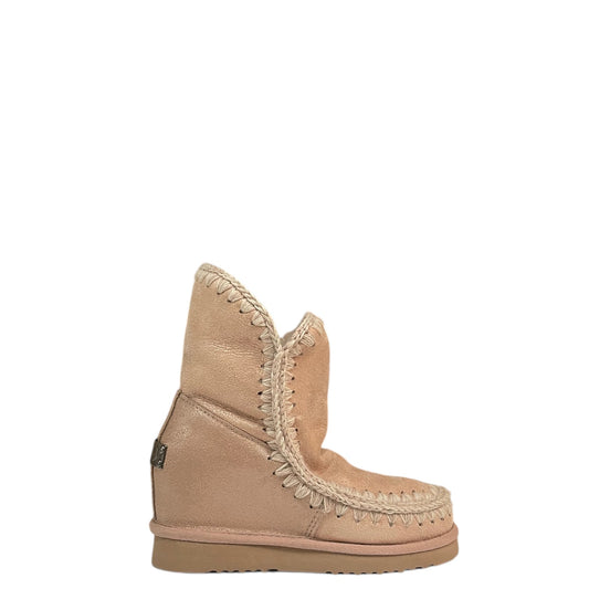 Stivaletti donna "Mou" ESKIMO INNER WEDGE SHORT Collezione Autunno/Inverno - Rosa Cipria