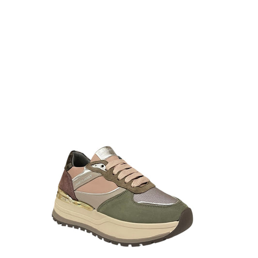 Sneakers donna "Janet&Janet" J-411 Collezione Autunno/Inverno - Verde multi