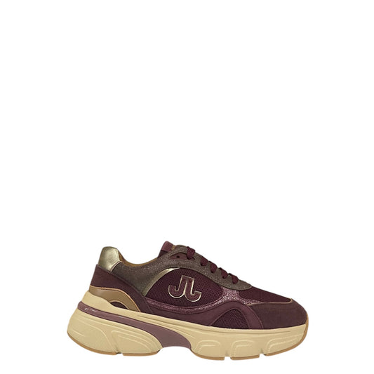 Sneakers donna "Janet&Janet" J-441 Collezione Autunno/Inverno - Bordeaux e nocciola