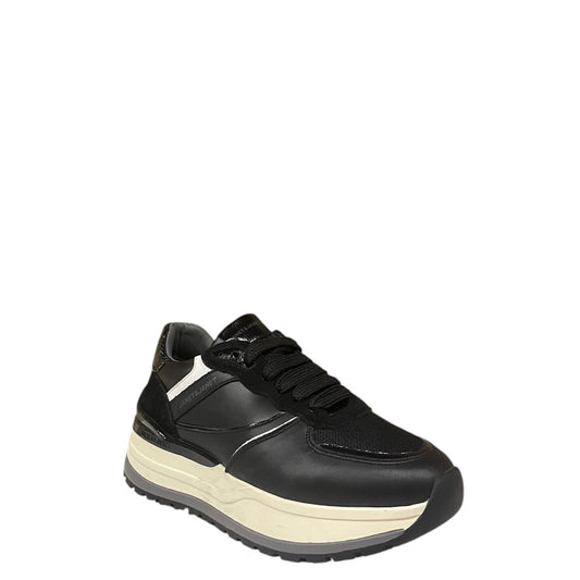 Sneakers donna "Janet&Janet" J-411 Collezione Autunno/Inverno - Nero e bianco