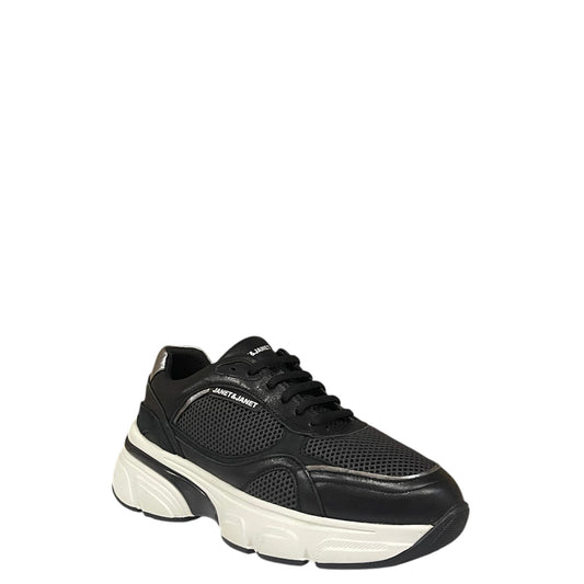 Sneakers donna "Janet&Janet" J-440 Collezione Autunno/Inverno - Nero e bianco