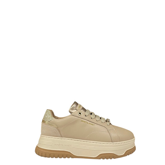 Sneakers donna "Janet&Janet" J-422 Collezione Autunno/Inverno - Nocciola
