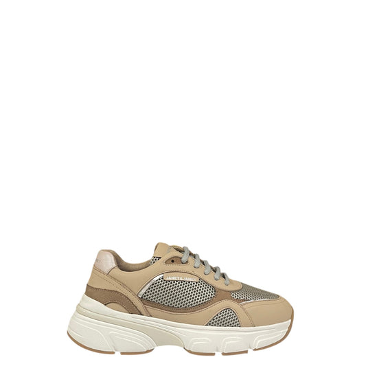 Sneakers donna "Janet&Janet" J-440 Collezione Autunno/Inverno - Nocciola muschio e sabbia