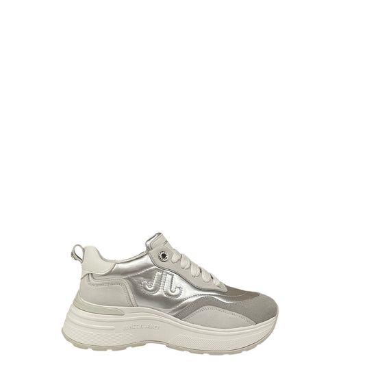 Sneakers donna "Janet&Janet" J-382 Collezione Autunno/Inverno - Argento  e cemento