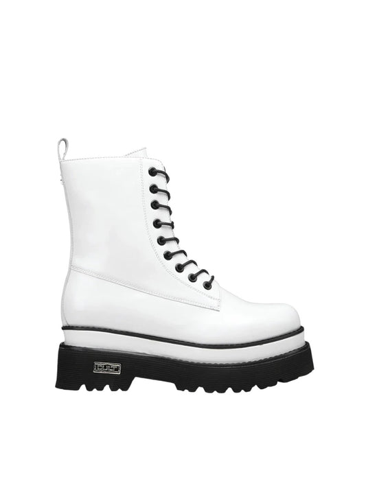 Anfibi donna "Cult" CLW323603 Collezione Autunno/Inverno 2025/2026 - Bianco e Nero