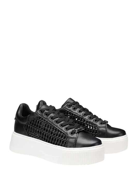 Sneakers donna "Cult" CLW423701 Collezione Primavera/Estate - Nero e Bianco