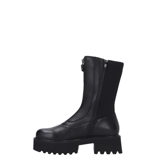 Stivaletti donna "Cult" CLW455900 Collezione Autunno/Inverno con zip centrale- Nero