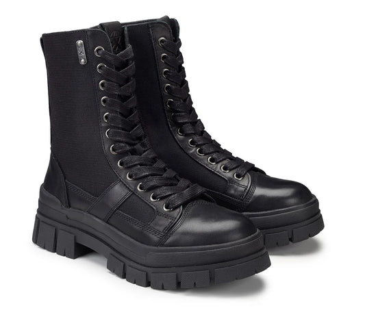 Anfibi donna "OXS" OXW202601 Collezione Autunno/Inverno 2025/2026 - Nero