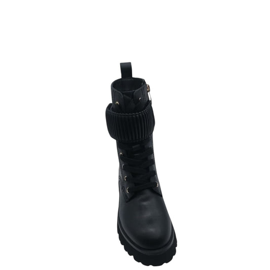 Anfibi donna "Patrizia Pepe" PPJ976 Collezione Autunno/Inverno - Nero e Oro