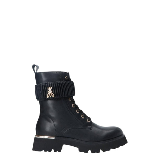 Anfibi donna "Patrizia Pepe" PPJ976 Collezione Autunno/Inverno - Nero e Oro