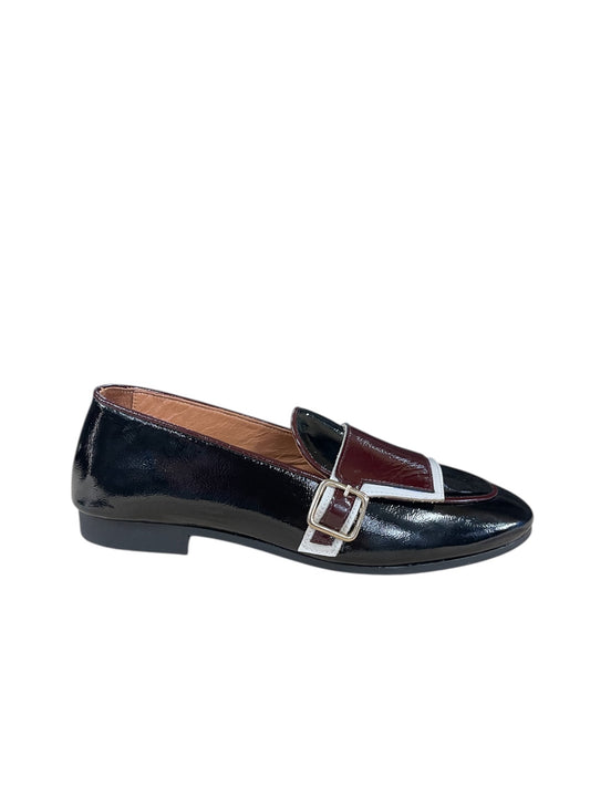 Mocassini donna "HollyQueen Milano" H2005-07 Collezione Autunno/Inverno 2025/2026 - Nero Multi