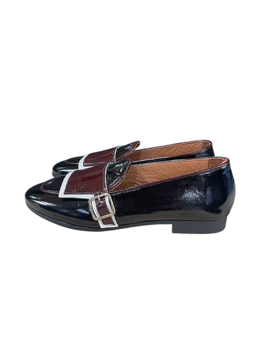 Mocassini donna "HollyQueen Milano" H2005-07 Collezione Autunno/Inverno 2025/2026 - Nero Multi
