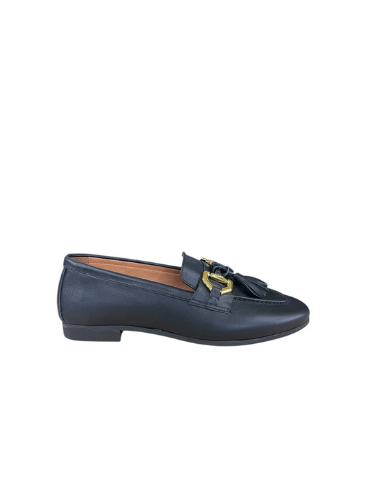 Mocassini donna "HollyQueen Milano" H2002-01 Collezione Autunno/Inverno 2025/2026 - Nero