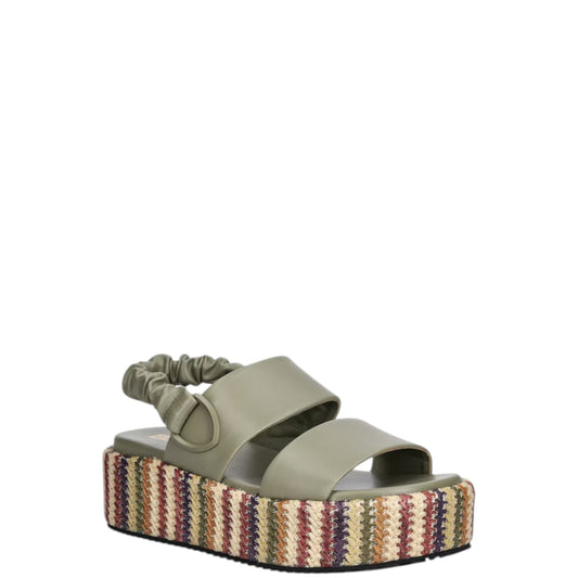Sandali donna "Blauer" S5OPAL04/RAF Collezione Primavera/Estate - Verde Oliva