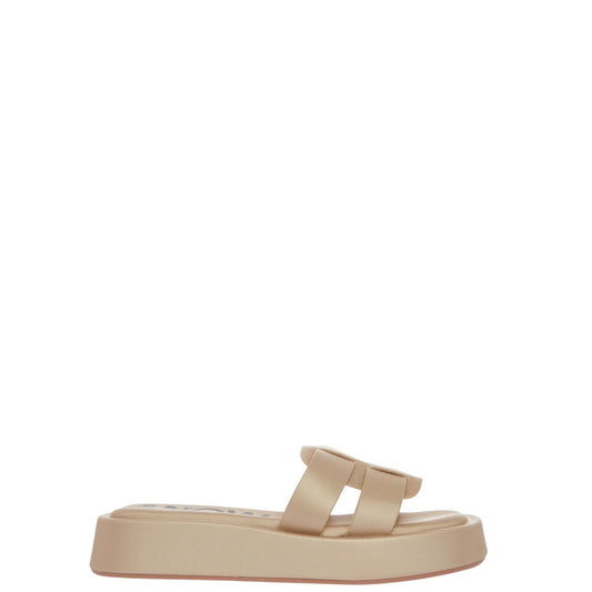 Ciabatte donna "Menbur" 25521 Collezione Primavera/Estate 2026 - Platino Perlato