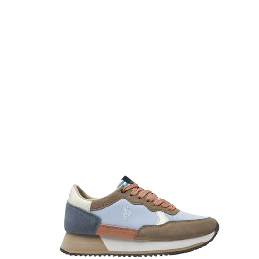 Sneakers donna "U.s. Polo Assn" SACHA002-LBL Collezione Primavera/Estate 2026 - Tortora Multi