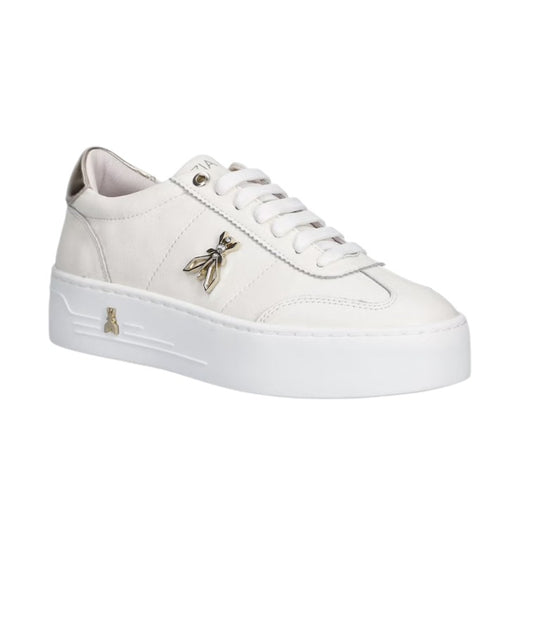 Sneakers donna "Patrizia Pepe"  356.02 Collezione Primavera/Estate 2026 - Avorio e Platino