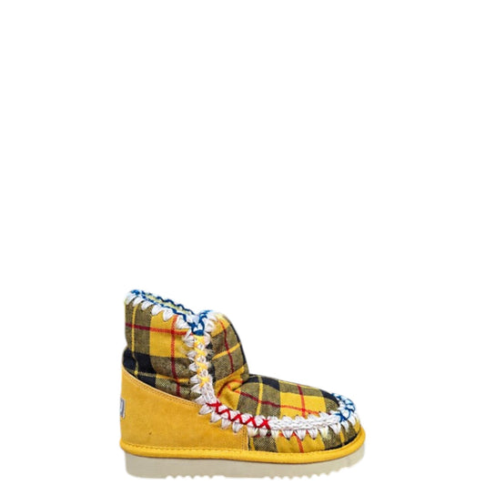 Stivaletti donna "Mou" ESKIMO18 PLAID Collezione Autunno/Inverno - Giallo Multi Tartan