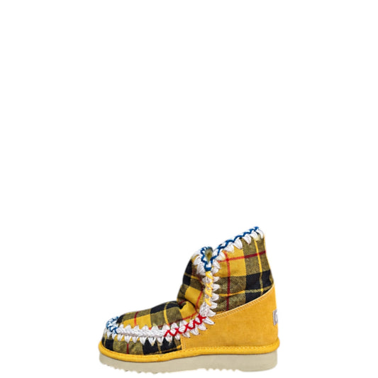 Stivaletti donna "Mou" ESKIMO18 PLAID Collezione Autunno/Inverno - Giallo Multi Tartan