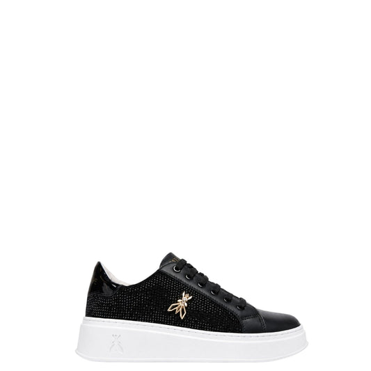 Sneakers donna "Patrizia Pepe" PPJ904 Collezione Autunno/Inverno - Nero e Bianco